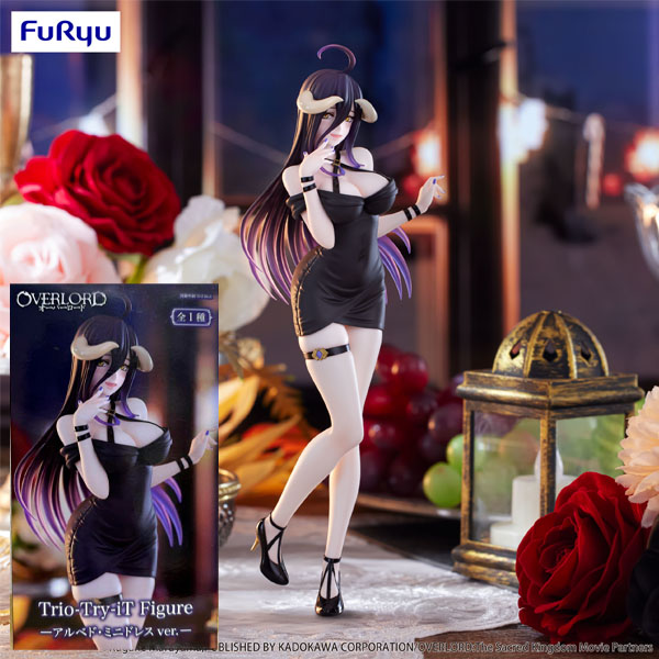 FuRyu Overlord Trio-Try-iT Albedo Mini Dress Version Figure